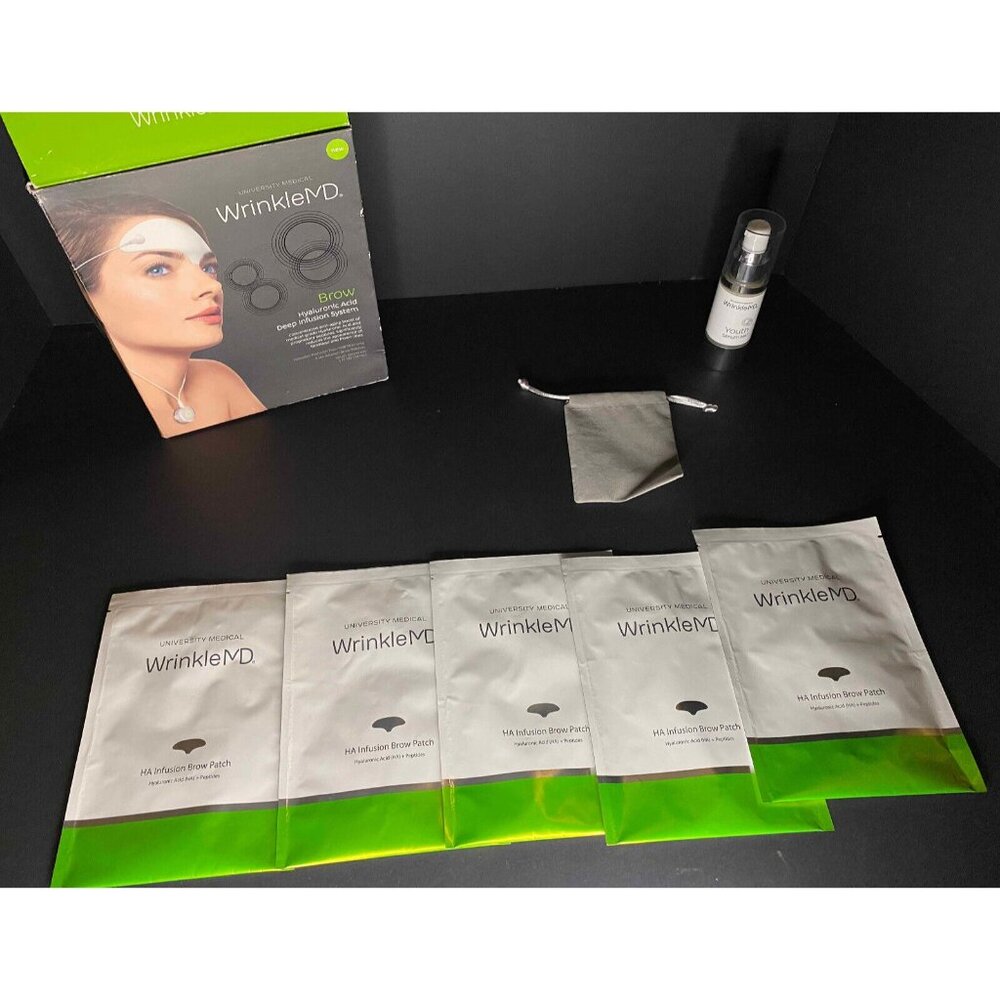 WrinkleMD Brow Hyaluronic Acid Deep Infusion System Patches 5 Count